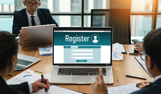 Event registration companies professional staff managing a complex online registration form